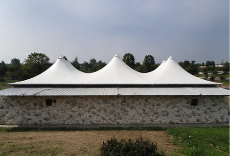 Banquet Hall, Indore tensile structure, Ekra Decor &mdash; photograph 5